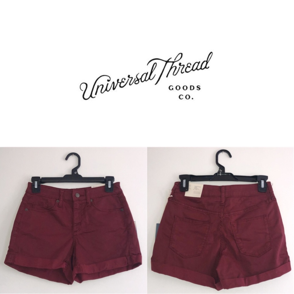 Universal Thread High-Rise Midi Shorts